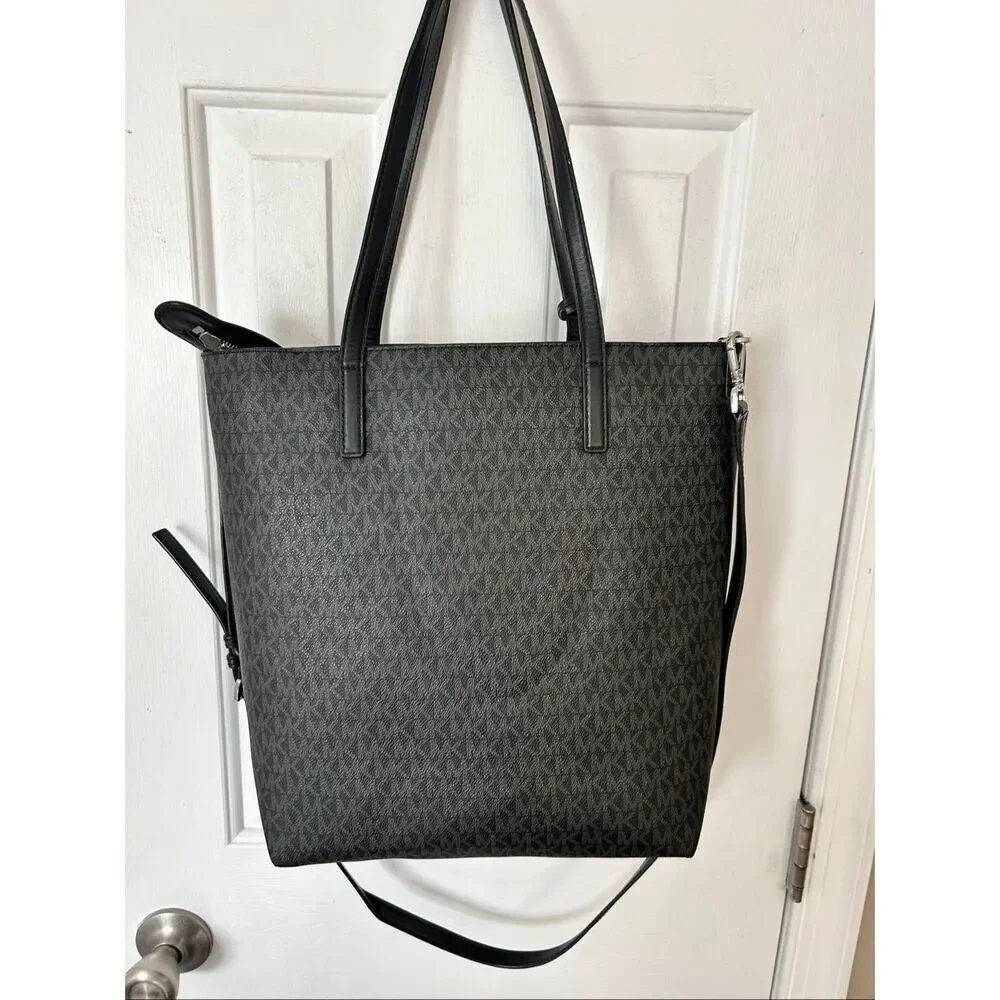 Michael Kors HAYLEY Tote Handbag NS convertible Large 13x13x5
